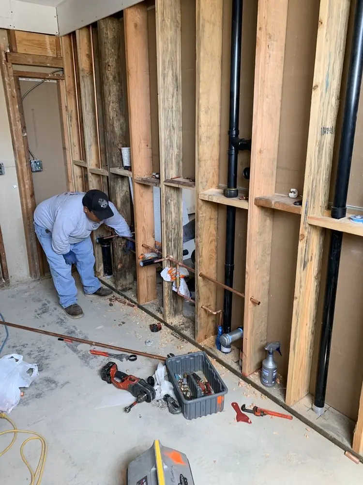 Commercial rough-in plumbing for Commercial Plumbing in Greenacres